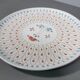 Hand-Painted Ceramic Plate by Mario De Biase for Cerasarda, 1970s