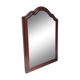 Louis Philippe mirror, mahogany, gendarme hat