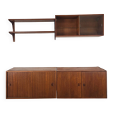 Danish design wall-mounted bookshelf Thygesen Sorensen teck vi