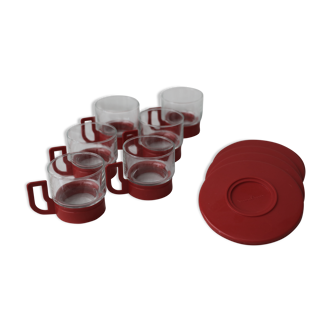 6 tasses à café Moulinex