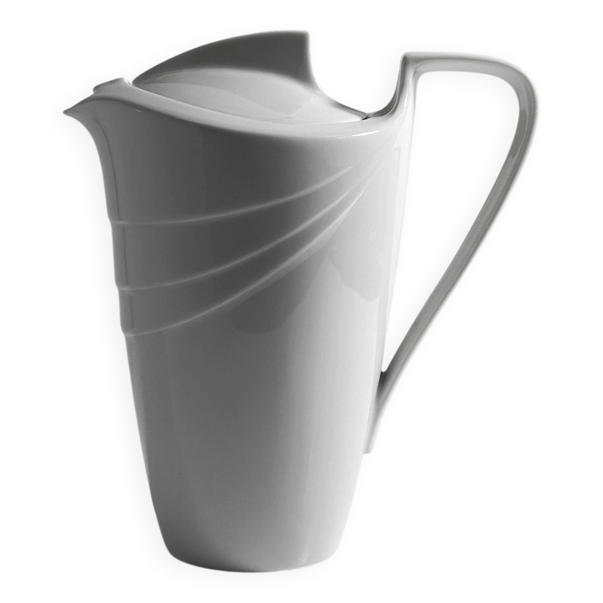 Art Deco porcelain pitcher - 1980s