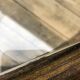 Desserte ou table roulante en rotin