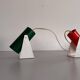 Pair of table lamps or wall lights in metal by Greene & Greene, 1970s, Germany.