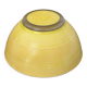 Vintage yellow glass bowl Duralex