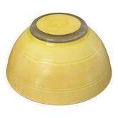 Vintage yellow glass bowl Duralex
