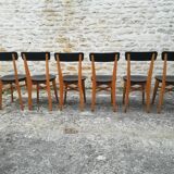 Set of 12 bistro chairs