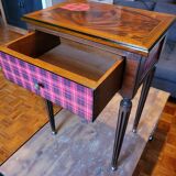 Refurbished wooden bedside table