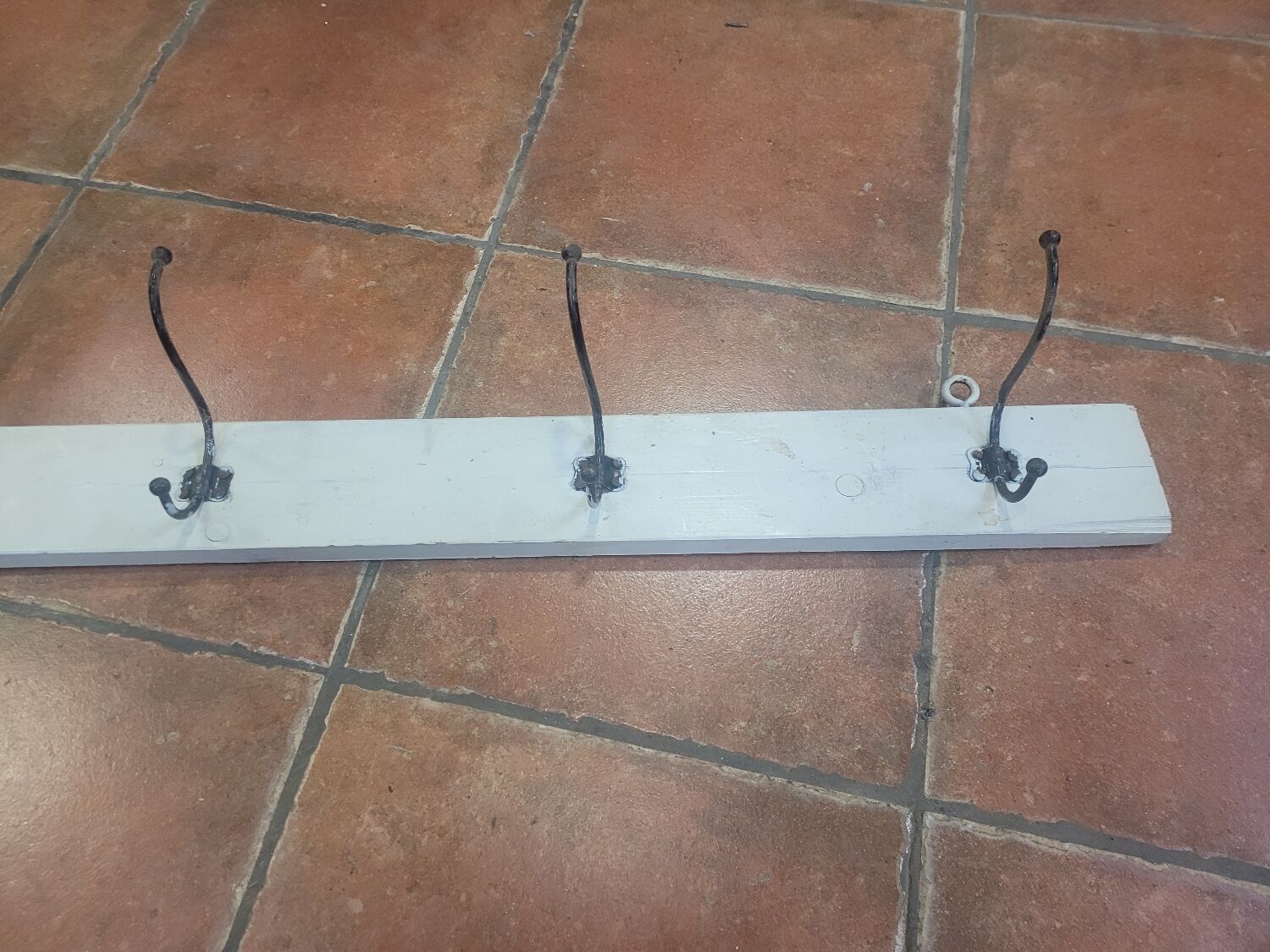 Wall coat rack 6 hooks