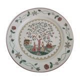 Porcelain plate decor country Villeroy Boch