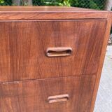 Commode scandinave vintage en teck