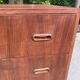Commode scandinave vintage en teck