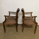 Paire de fauteuils bridge vintage