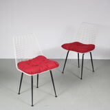 1960s Wire metal chairs by Flamingo, Netherlands