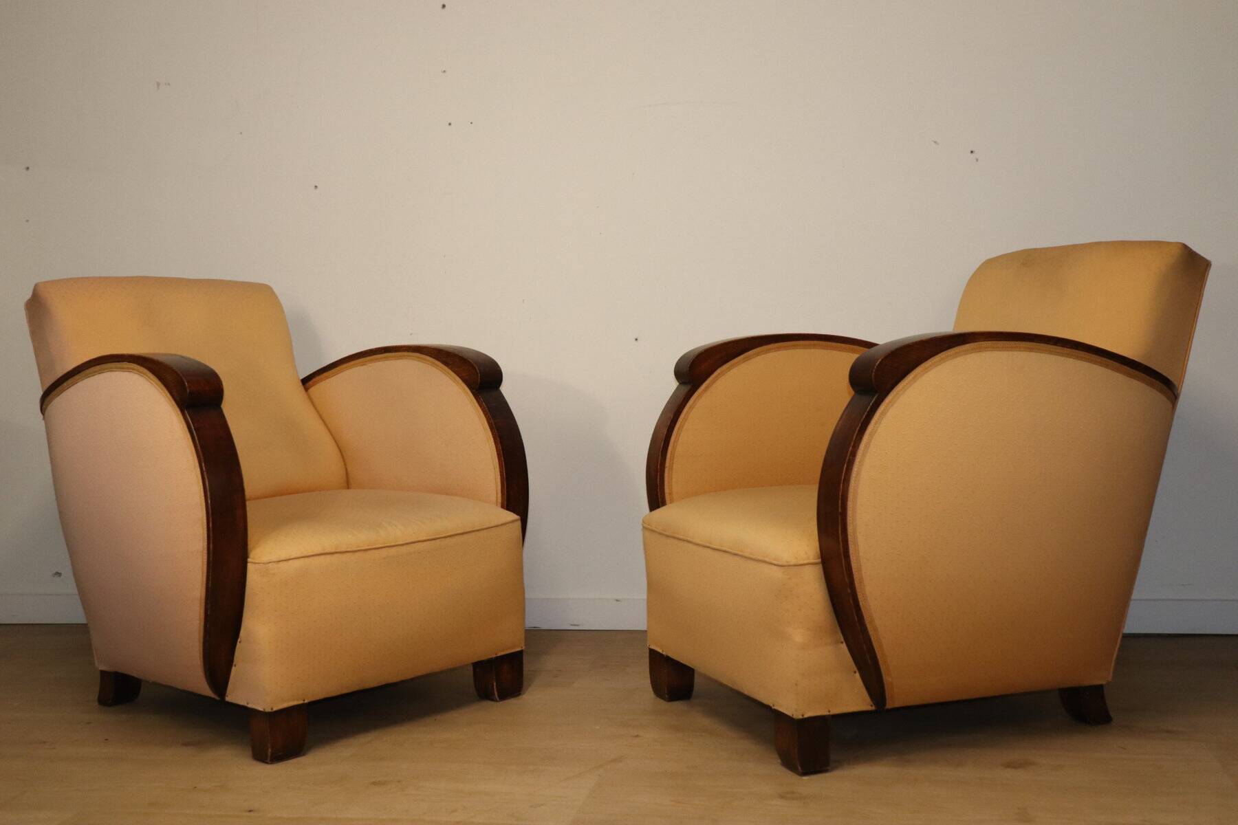 Pair of Art Deco armchairs – 1930s/40s