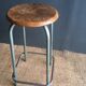 High workshop industrial stool