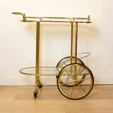Two-Tier Vintage French Serving Bar Cart