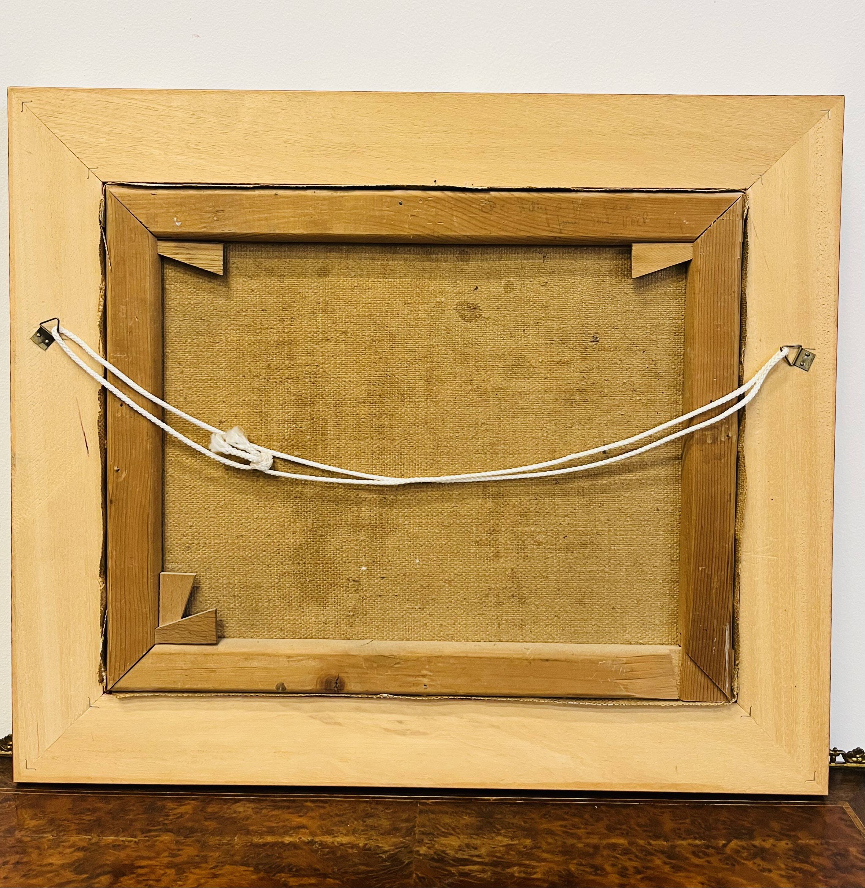 Oil on canvas by William Victor Aubert (1856–1942)