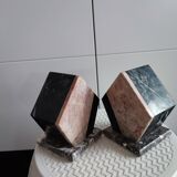 Marble bookends