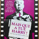 Original movie poster "But Who Killed Harry" Hitchcock