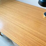 Vintage Scandinavian Formica Desk with 3 Drawers from the 70s