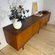 Teak sideboard by Bernhard Pedersen & Søn, Denmark, 1960s.