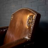 Antique club armchair