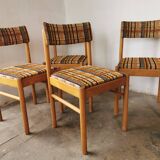 Set de 4 chaises Baumann, années 70