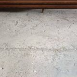 Beveled mirror in solid wood