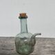 Antique glass oil cruet