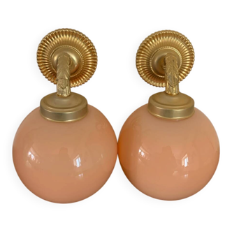 Pair of vintage wall sconces