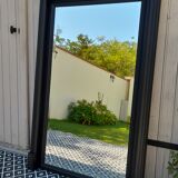 Miroir ancien biseauté