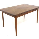 Danish rosewood “portfolio” dining table, 1960s