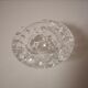 Lot de 4 bougeoirs ronds en verre ciselé Luminarc