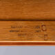 Design midcentury modern desk AT-305 by Hans J. Wegner for Andreas Tuck, 1950s