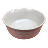 Glazed ceramic salad bowl