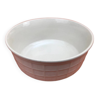 Glazed ceramic salad bowl