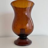 Biot large glass candleholder
