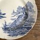 Assiette terre de fer "Rustic" paon