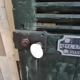 Old workshop door
