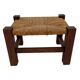 Vintage footstool stool minimalist