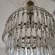Lustre vintage entièrement en cristal
