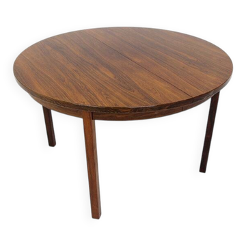 Scandinavian rosewood dining table, Sweden, 1960s
