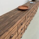 Very large craft furniture with 32 drawers