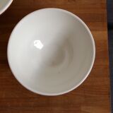 Trio of iron earth bowls