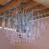Chandelier Murano Venini tassels drops