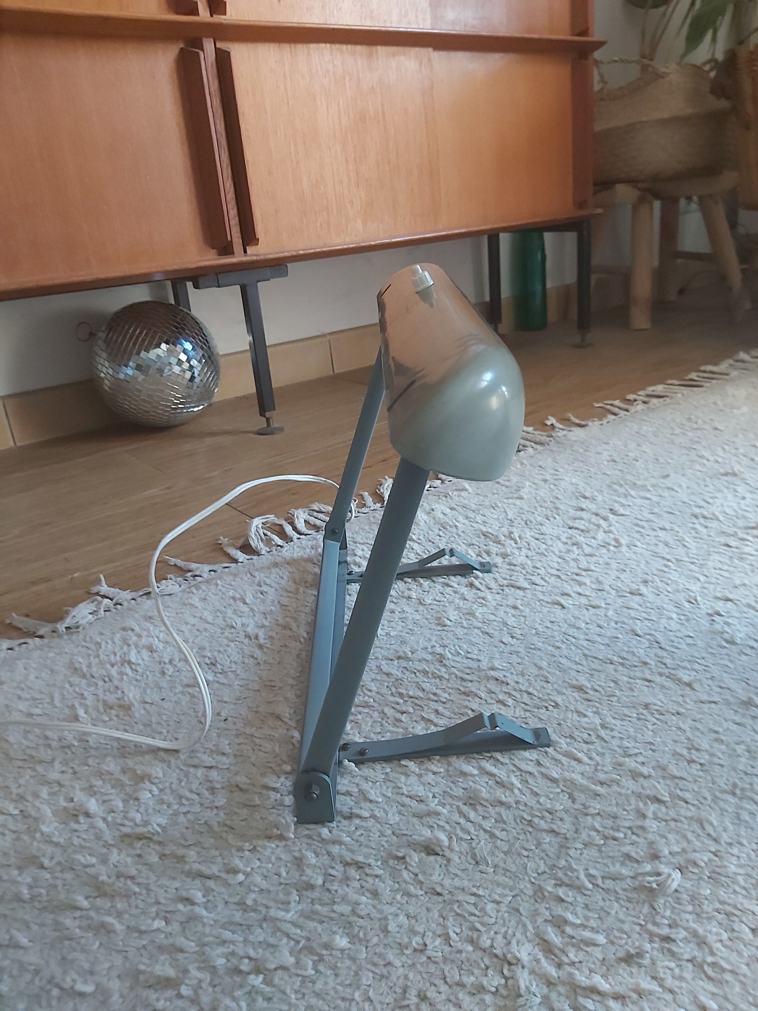 Lampe industrielle années 50