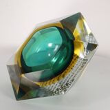 Flavio Poli pocket tray for Seguso (attri) Murano Italy 1960