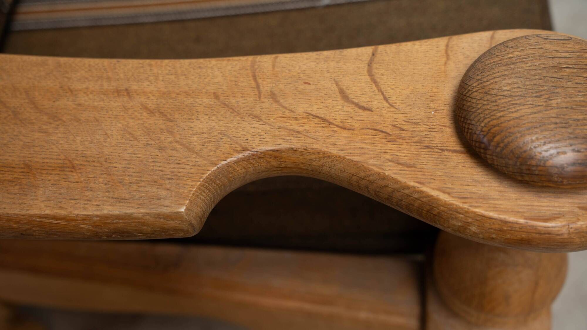 Danish high back lounge chair