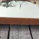 Miroir style classique en bois massif
