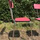 Pair of Formica chairs from the 60s and 70s